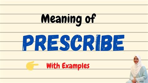 Daily Vocabulary Prescribe Meaning Vocabgram Youtube