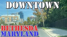 Bethesda - Maryland - 4K Downtown Drive - YouTube