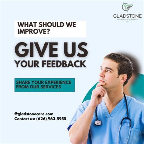 Gladstone Care And Rehabilitation Center Love Hearing Your Feedback