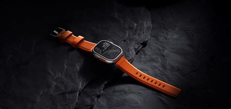 Nomad Opens Preorders For Apple Watch Rugged Band In ‘ultra Orange Obul