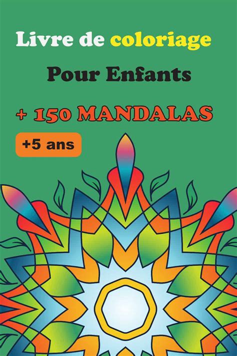 Livre Mandala De Coloriage Pour Enfants Tome 2