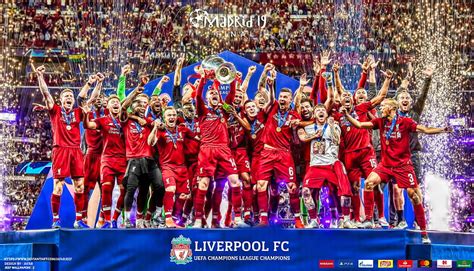 Liverpool Fc Xherdan Shaqiri Trophy Champions League 2019 Winners