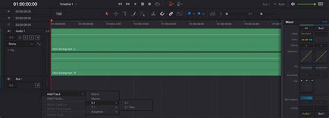 How To Add A New Audio Track In Davinci Resolve Teckers