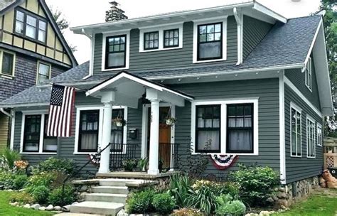 Pin By Paula Anderson On Window Trim Gray House Exterior Black
