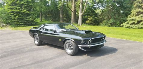 Rare 1969 Ford Mustang Boss 429 Offered With Only 8600 Miles