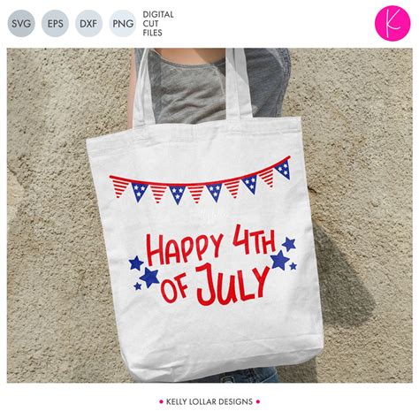 4th of July Character SVG Pack | Kelly Lollar Designs