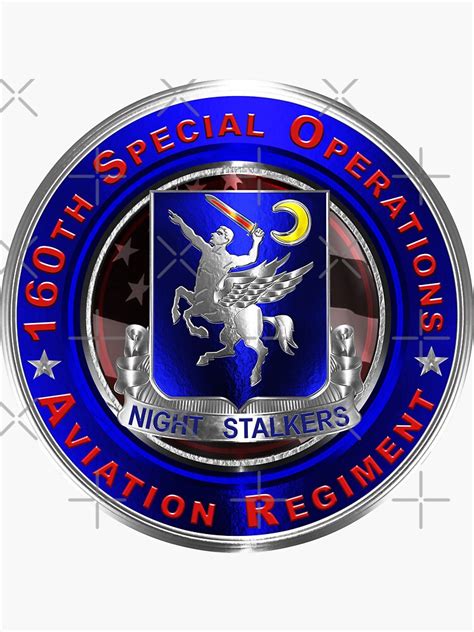 160th Special Operations Aviation Regiment Nightstalkers Sticker