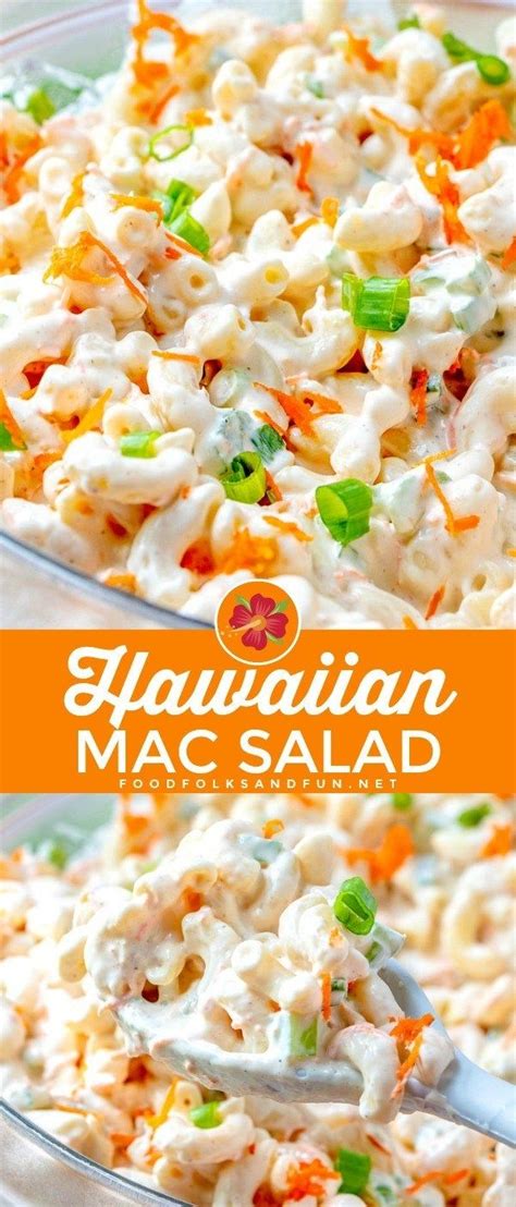 This Classic Hawaiian Macaroni Salad Recipe Has A Delicious Creamy