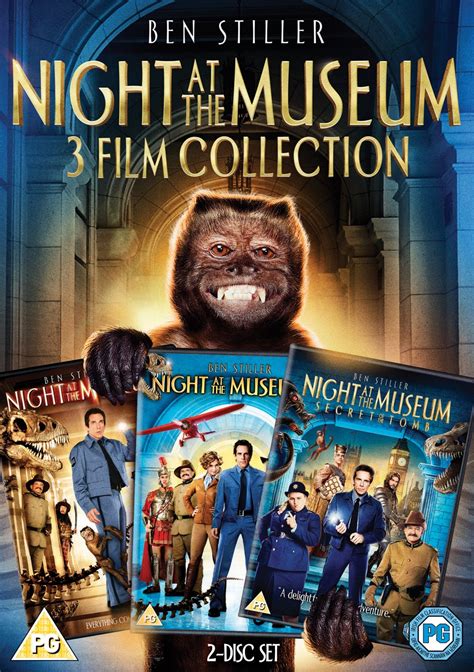 Night At The Museum 1 2 And 3 Night At The Museum Dvd Box Set Hmv Store