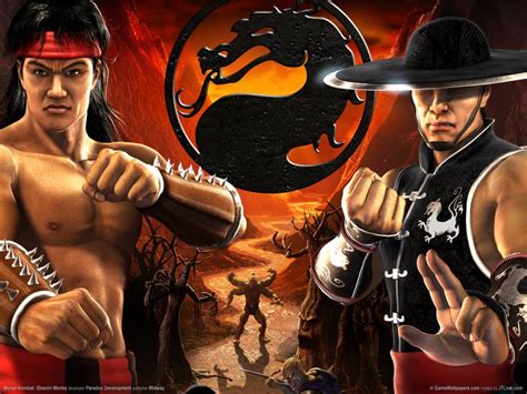 Imagen Liu Kang Y Kung Lao Mortal Kombat Fandom Powered By Wikia