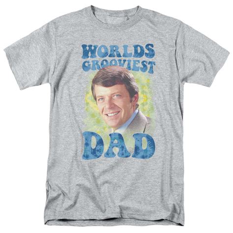 Worlds Grooviest Dad Brady Bunch T Shirt Teeshirtpalace