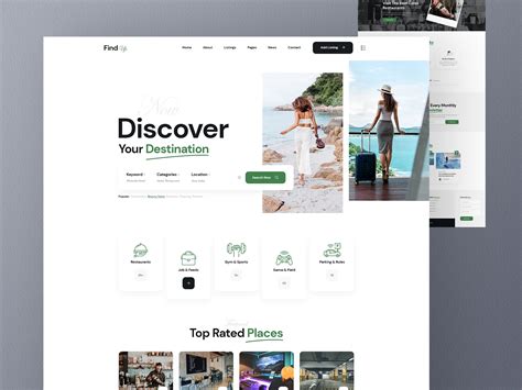 Findup Directory Listing Website Design by Shuvo for Quadrato on Dribbble