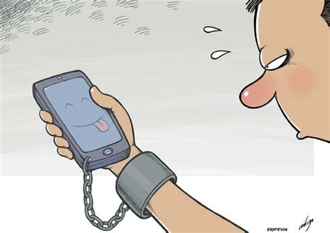 Smartphone Addiction By Rodrigo Education And Tech Cartoon Toonpool