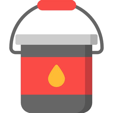 Paint Bucket Special Flat Icon