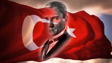 Dalgalanan Türk Bayrağı ve Atatürk YouTube