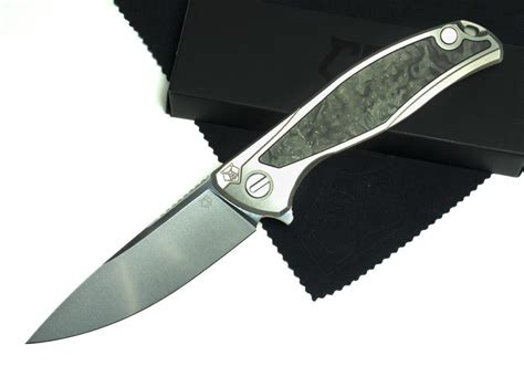 Custom Shirogorov F95 CF S90V Custom Division. This is custom knife from Shirogorov Custom ...