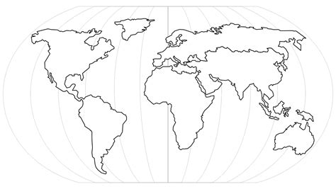 Printable World Map Outline Labeled Images And Photos