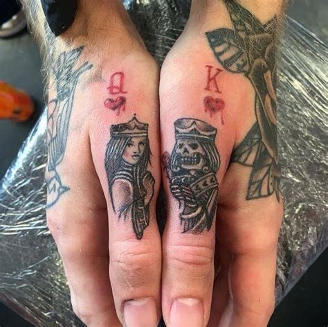 51 king and queen tattoos for couples queen tattoo king queen tattoo couples hand tattoos