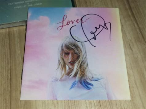 Wts Taylor Swift Lover Signed Booklet Me Cd