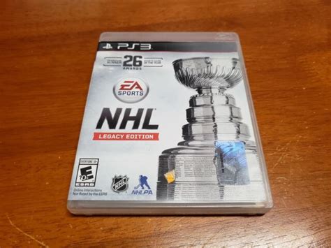 Nhl Legacy Edition Sony Playstation 3 2015 Ps3 Cib Complete Tested
