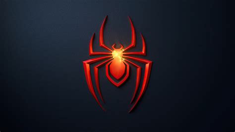 Spider Man Miles Morales Ps5 Game Logo 4k Hd Games 4k Wallpapers