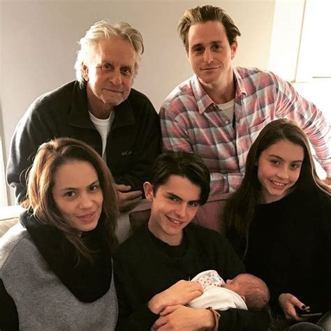 Michael Douglas Twins With Son Dylan In Rare Vacation Photos With Wife