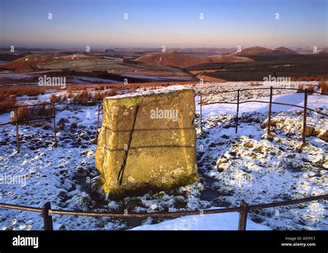Redeswire Stone Carter Bar Scottish Borders Scotland Stock Photo Alamy