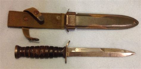 Us M3 Trench Knife Imperial With M8 Scabbard