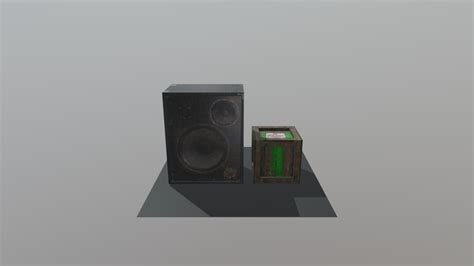 Speakerscene 3d Model By Scrappysart Be9e58c Sketchfab