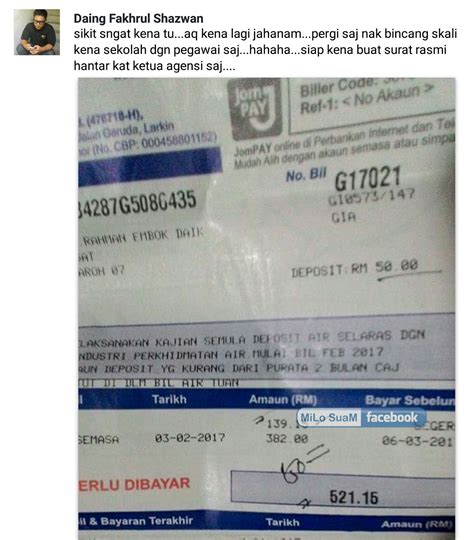 Semakan bil air johor online aplikasi mysaj dan bayar bil for more information and source, see on this link : Bayar Bil Air Online Johor