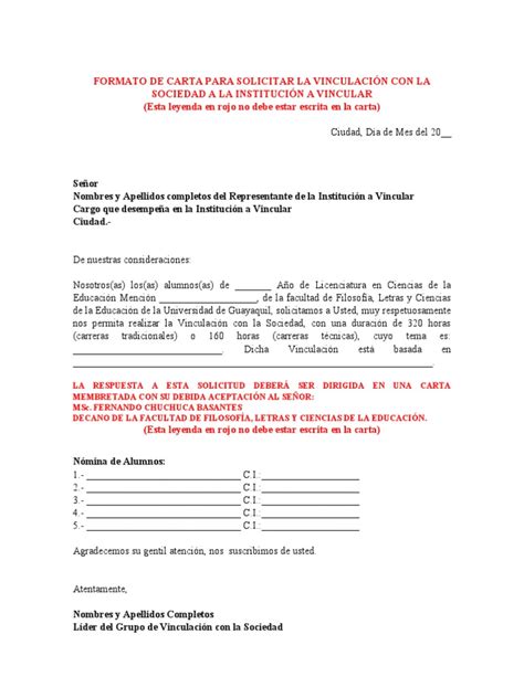 Modelo De Carta Para Solicitar Desalojo De Vivienda Perkata W