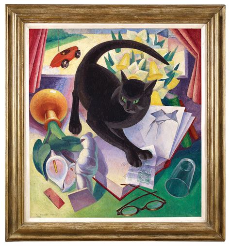 Agnes Miller Parker The Uncivilised Cat 1930 The Fine Art Society Ltd