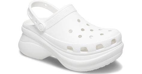 Crocs™ Classic Bae Platform Clog In White Lyst