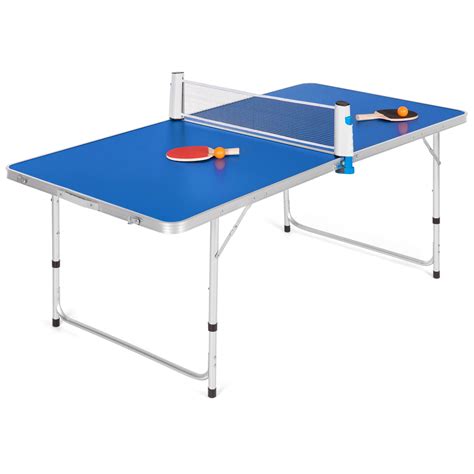 Best Choice Products 58in Portable Folding Ping Pong Table Tennis Game