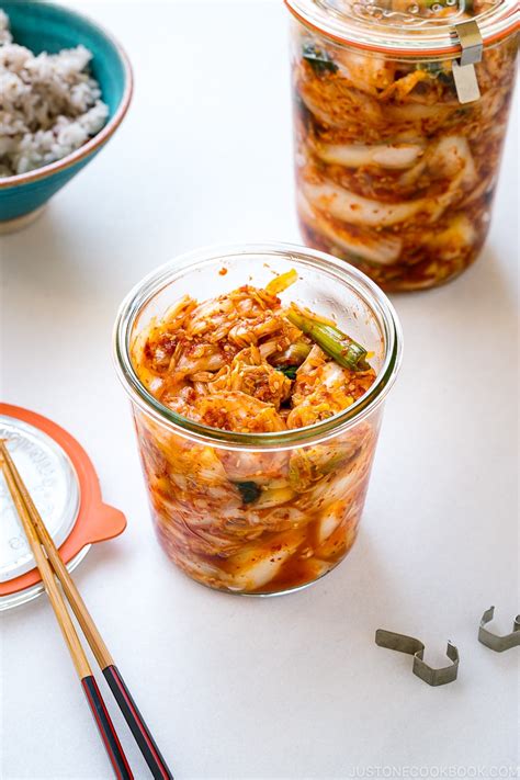 Quick Korean Fresh Kimchi 即席キムチ Just One Cookbook Enjoy Life Foods Blog