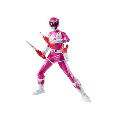 mighty morphin power rangers pink ranger lightning collection action figure gamestop exclusive