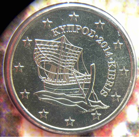 Cyprus 50 Cent Coin 2014 Euro Coinstv The Online Eurocoins Catalogue