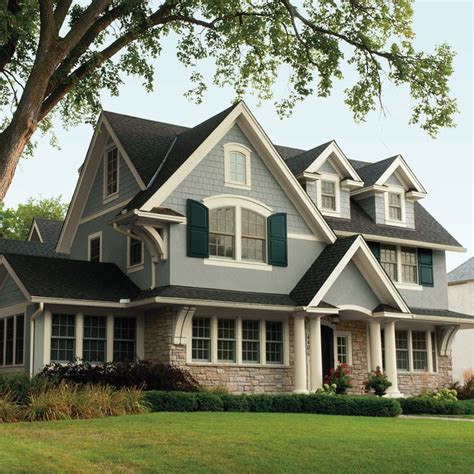 A Beautiful Refreshed Exterior With A Neutral Palette And Mixed