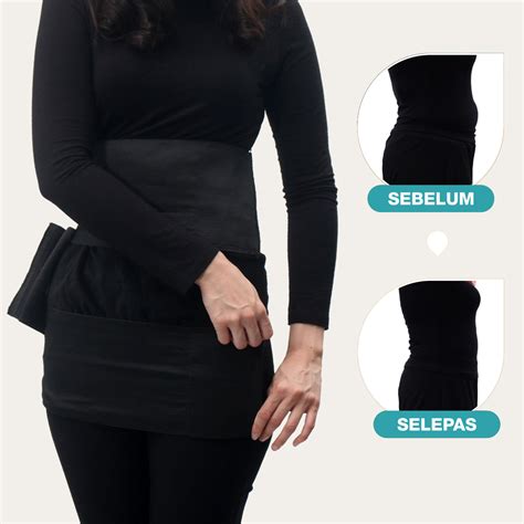 Pakai bengkung dengan cara berdiri atau berbaring. Bengkung Tiga Saat - Razowa