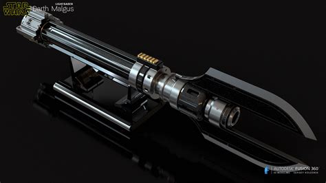 Artstation Darth Malgus Lightsaber