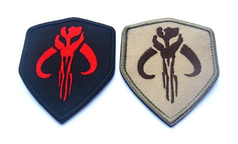 Star Wars Boba Fett Mandalorian Patches Morale Patches Embroidered