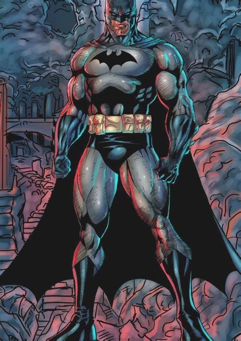 Batman Ultimate Colour Jim Lee By Dushans On Deviantart Dc Comics