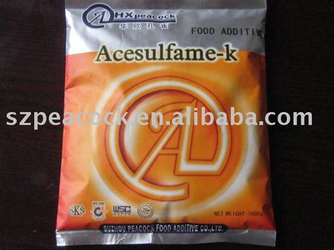 Many have no idea it makes them crave more sugar and can add to weight gain. Acesulfame potassium in food chemicals products,China ...