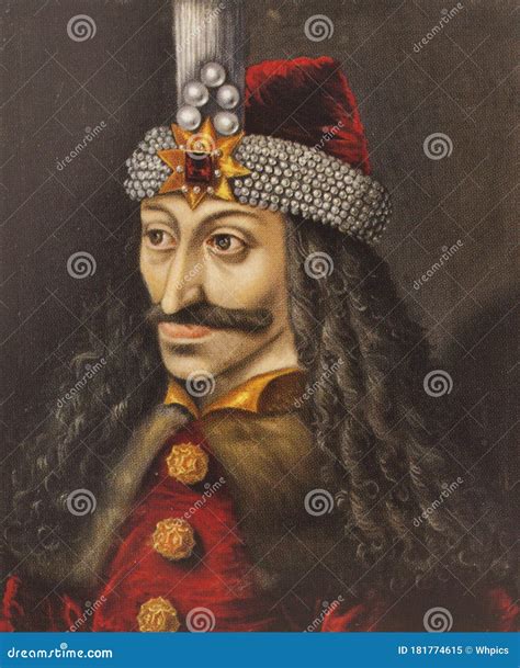 Vlad Iii Of Wallachia Portrait Editorial Image Image Of Prince