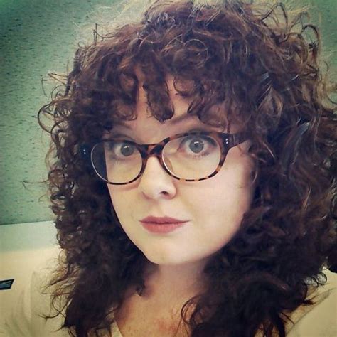 Hairstyles For Naturally Curly Hair With Bangs And Glasses New