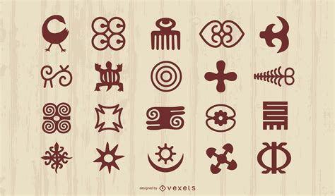 African Symbol Set African Symbols Tribal Symbols African Tattoo My