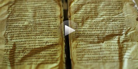 The Worlds Third Oldest Bible The Codex Washingtonianus Is Making A