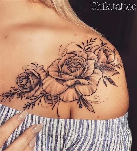 41 Most Beautiful Shoulder Tattoos For Women Stayglam Shoulder