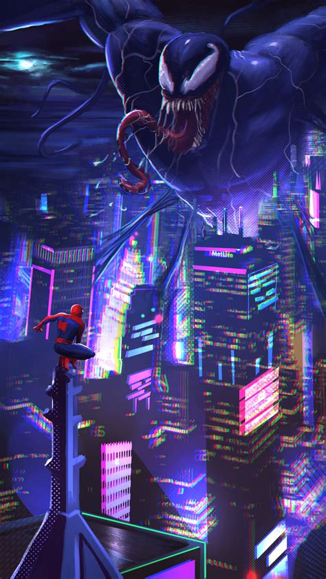 1080x1920 Venom Spiderman Superheroes Hd Artwork Artist Digital