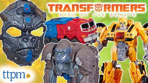 Transformers Rise Of The Beasts Smash Changers 2 In 1 Masks And Beast